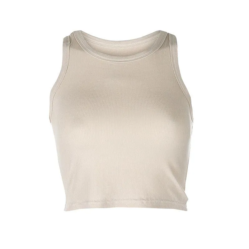 Women’s Ribbed Cotton Tank Top