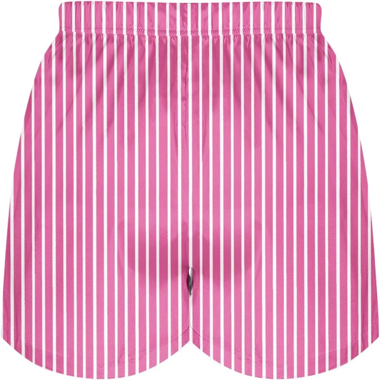 Women's Silk Satin Pajama Shorts Casual Striped Summer Drawstring Pj Bottoms Soft Boxer Sleepwear Lounge Shorts with Pockets