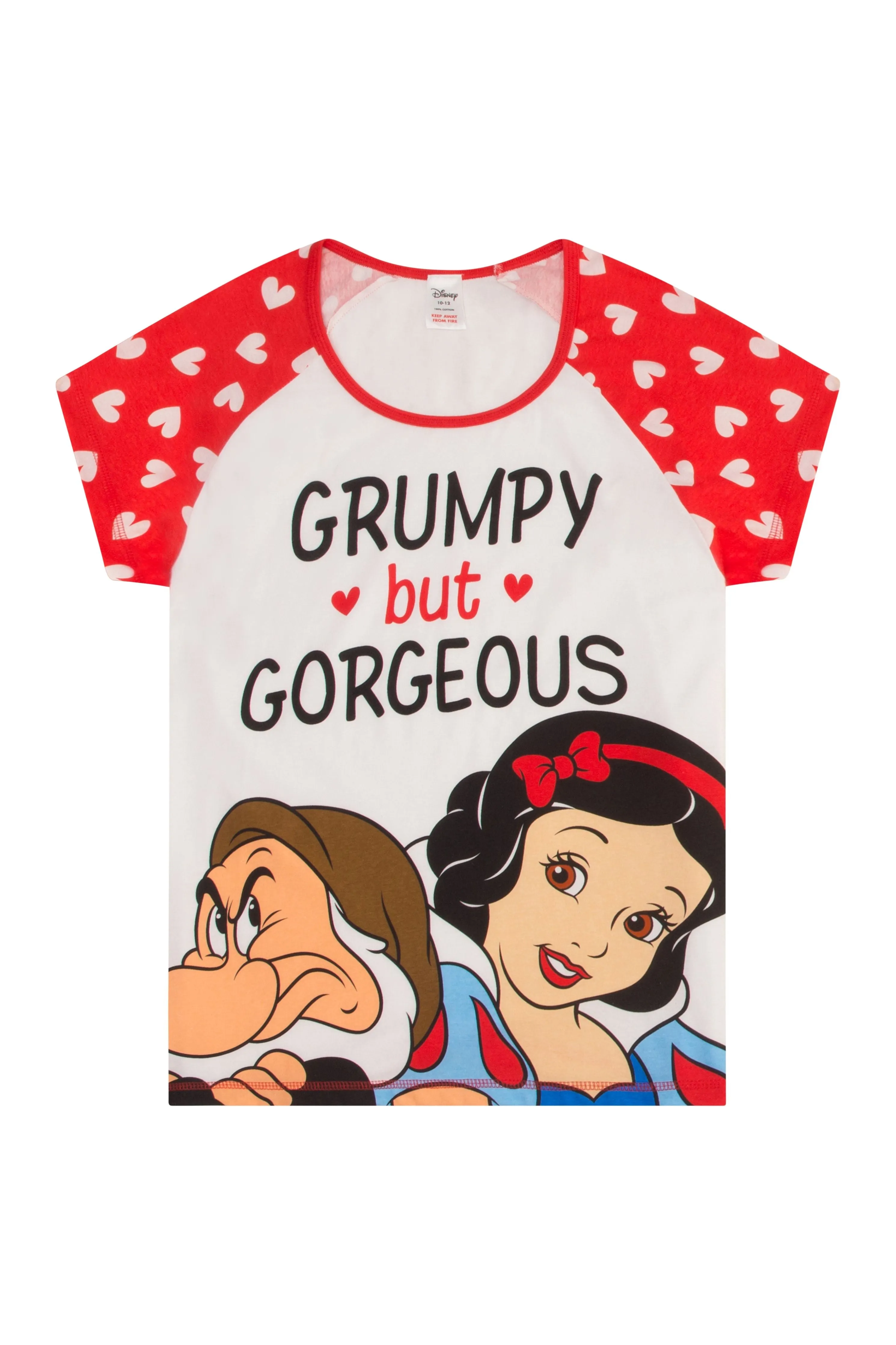 Women's Snow White 'Grumpy But Gorgeous' Long Pyjamas