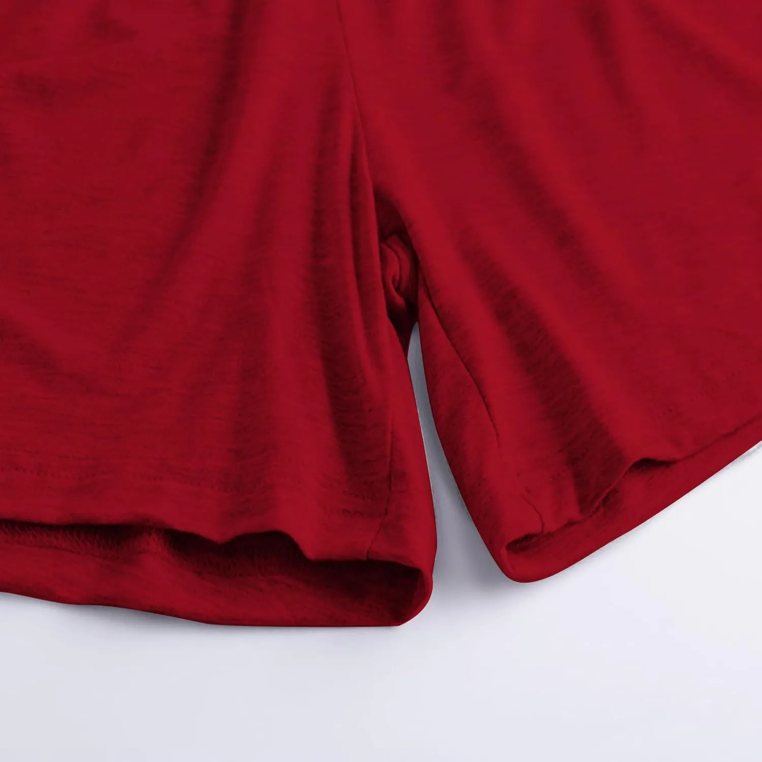 Women's Soft Modal Pajama Shorts Summer Thin Casual Elastic Waist Pj Bottoms Boxer Sleepwear Lounge Shorts