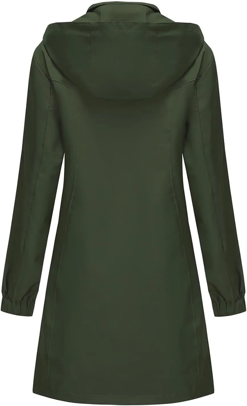 Womens Solid Color Detachable Hat Windbreaker Women's Long Sleeved Thin Jacket Long Sleeved Hooded Casual Jacket