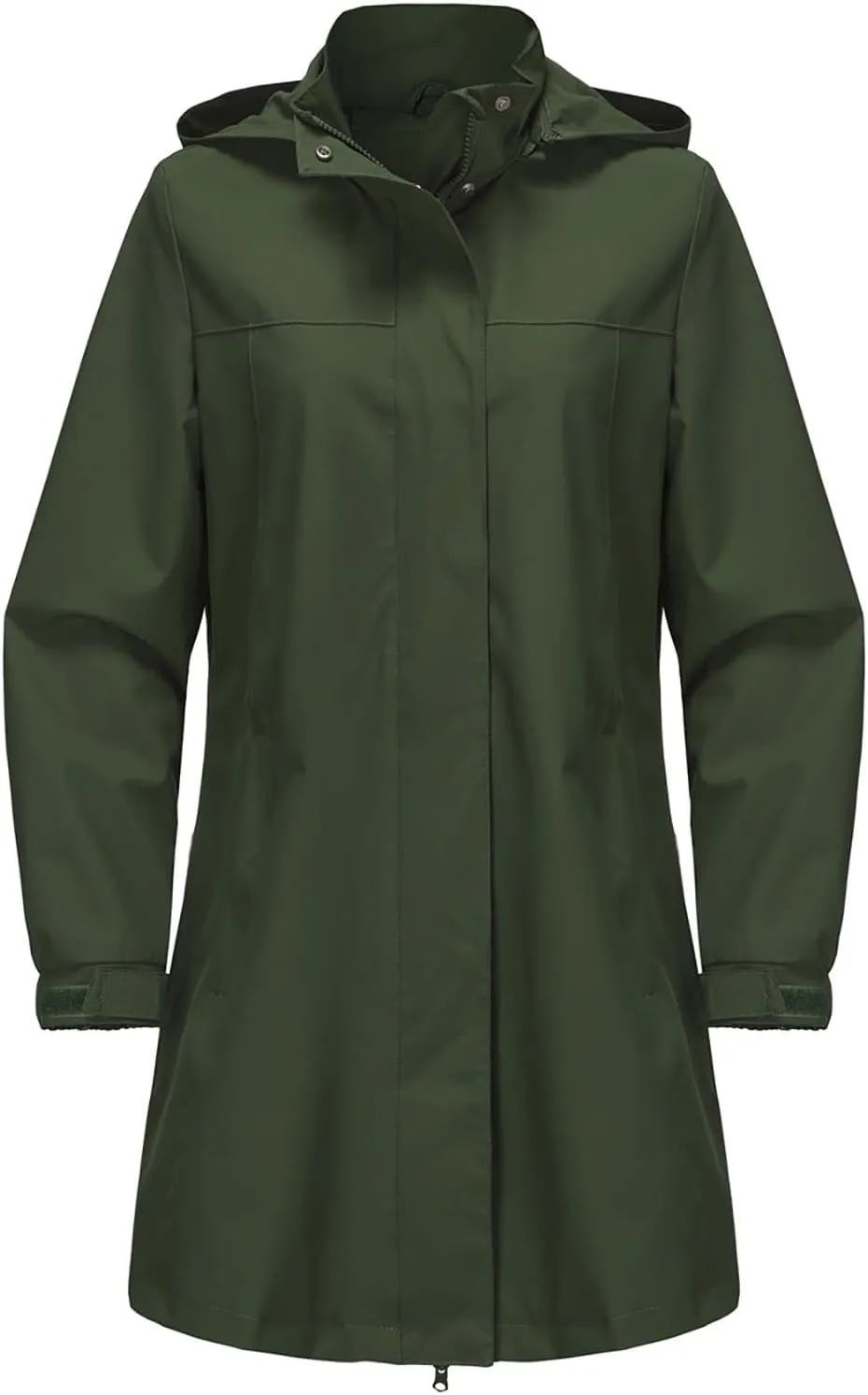 Womens Solid Color Detachable Hat Windbreaker Women's Long Sleeved Thin Jacket Long Sleeved Hooded Casual Jacket