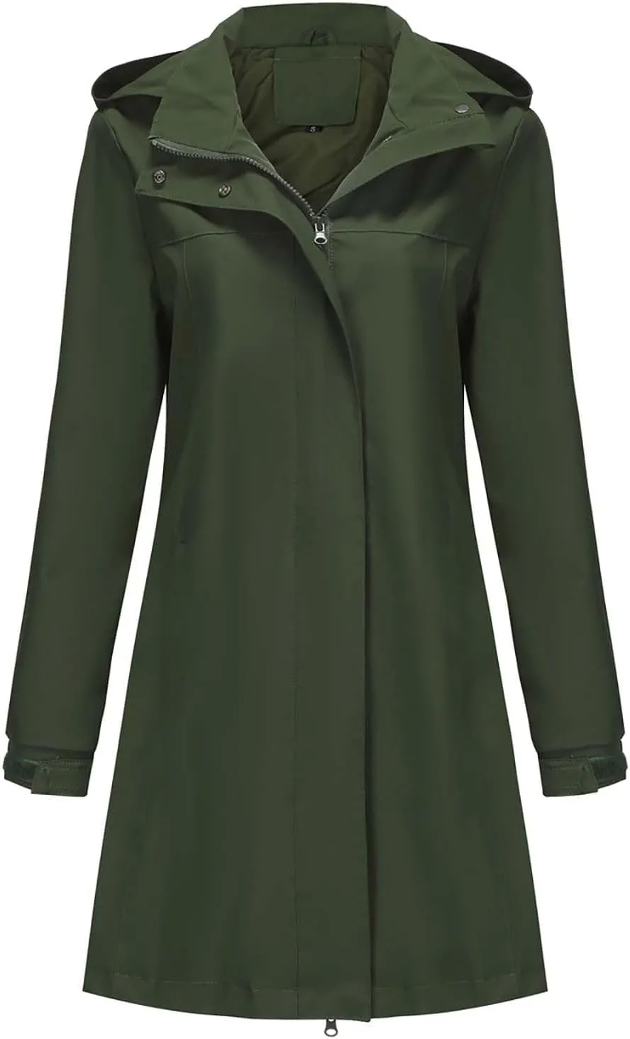 Womens Solid Color Detachable Hat Windbreaker Women's Long Sleeved Thin Jacket Long Sleeved Hooded Casual Jacket