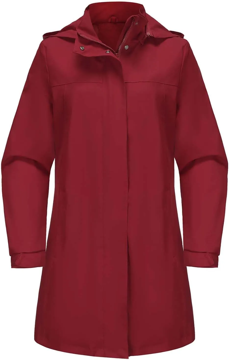 Womens Solid Color Detachable Hat Windbreaker Women's Long Sleeved Thin Jacket Long Sleeved Hooded Casual Jacket