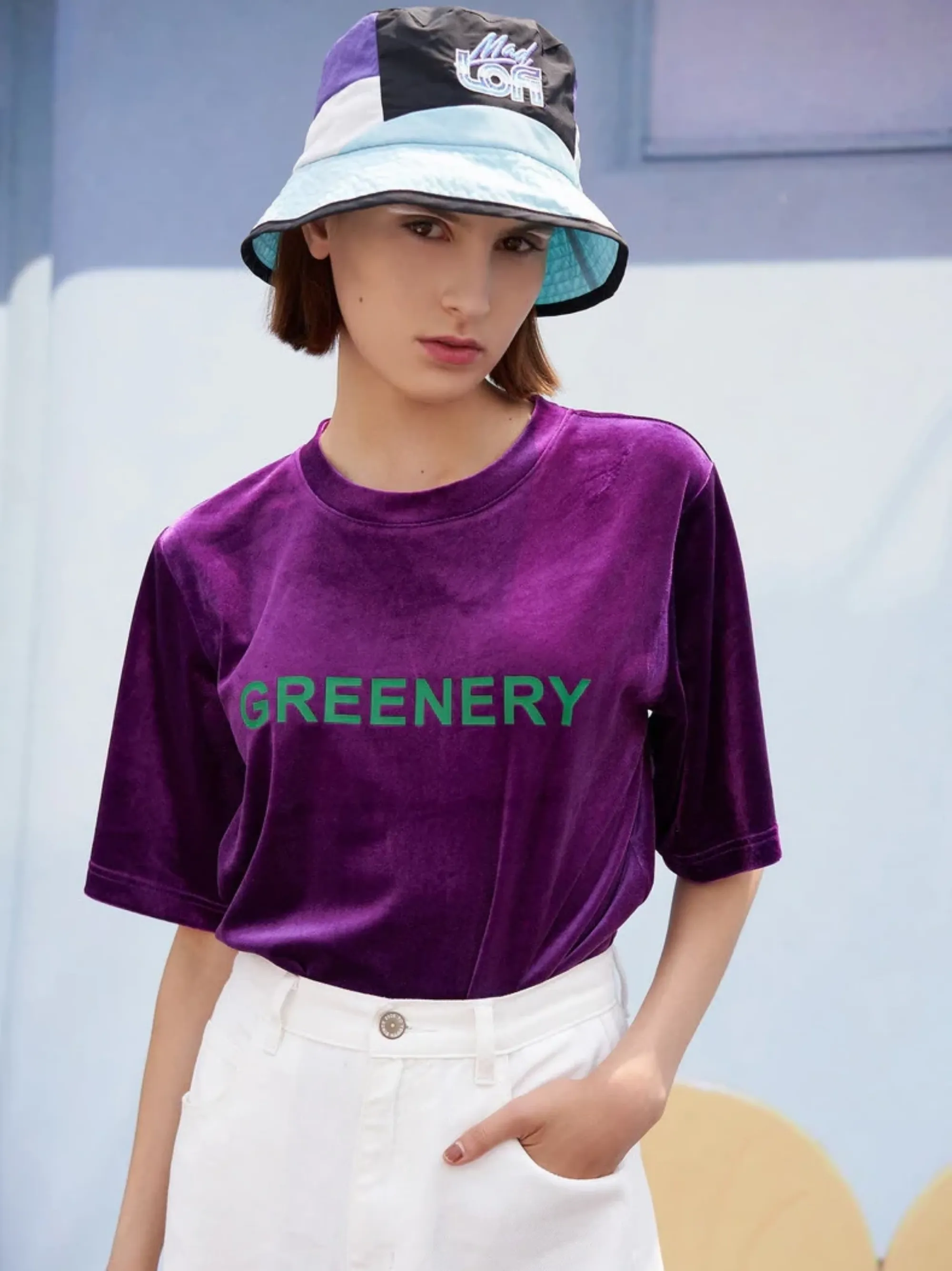 Women's Spring Casual Short-Sleeved O-Neck T-Shirt With Print