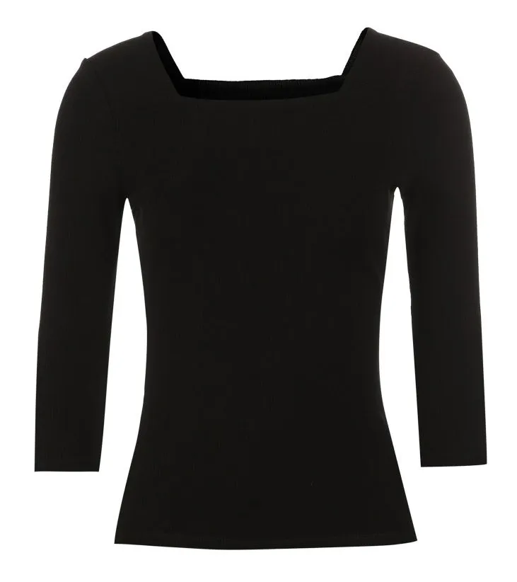 Women's Spring Striped Long-Sleeved T-Shirt