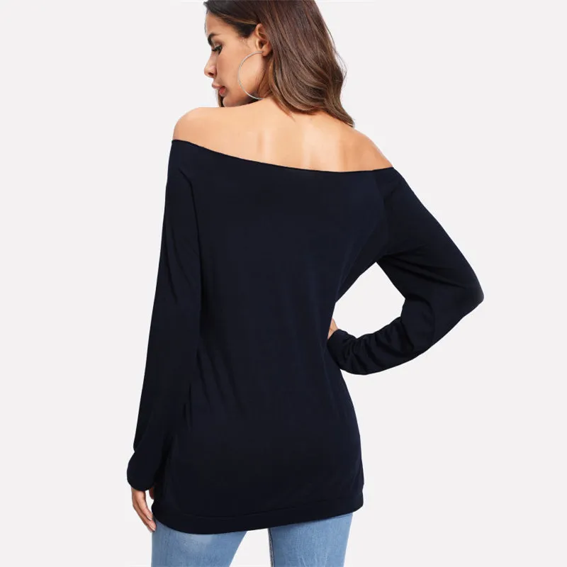 Women's Spring T-Shirt With Pearl