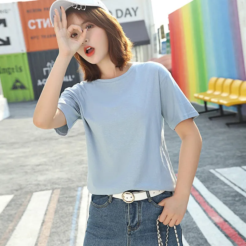 Women's Spring/Summer Casual Cotton T-Shirt