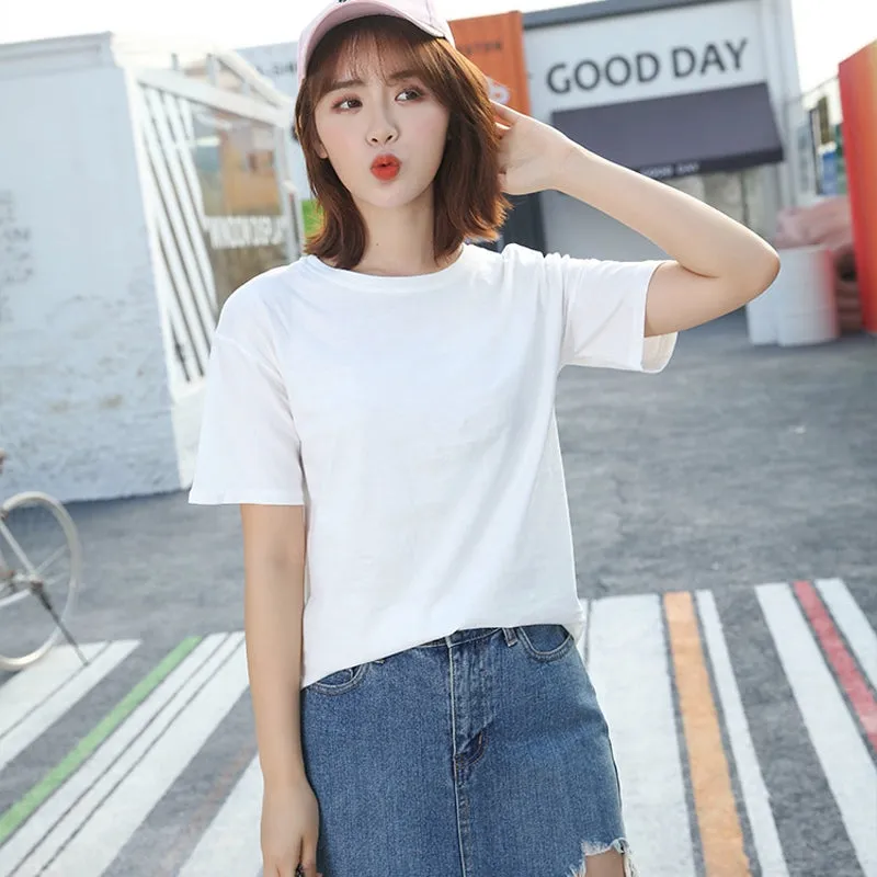 Women's Spring/Summer Casual Cotton T-Shirt