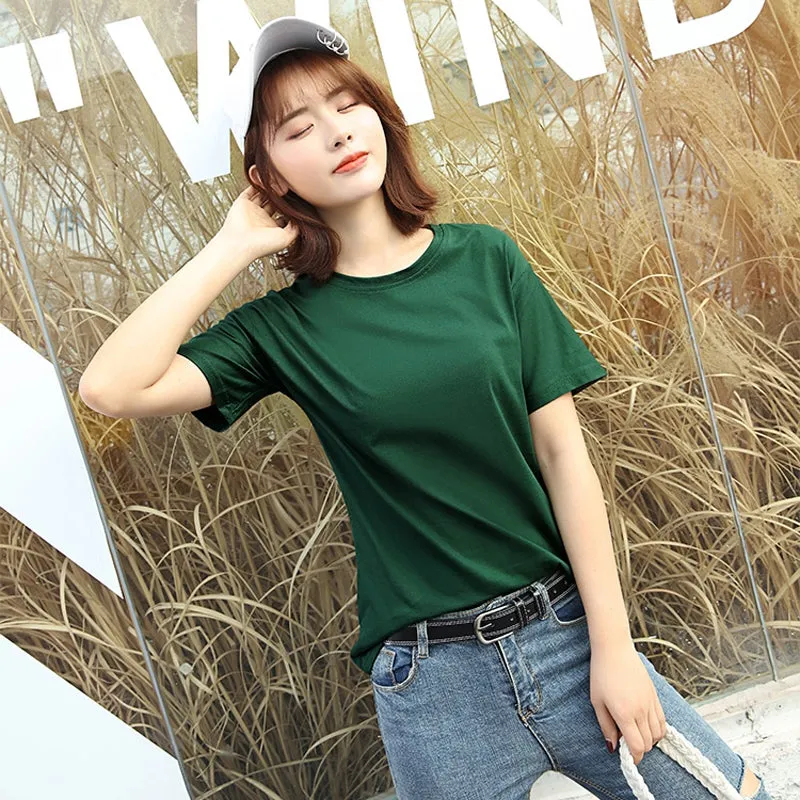 Women's Spring/Summer Casual Cotton T-Shirt