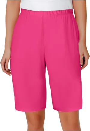 Women's Summer Loose Pajama Shorts Comfy Casual Elastic Waist Pj Bottoms Soft Sleepwear Lounge Bermuda Shorts