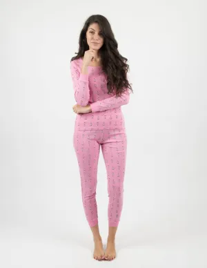Women's Two Piece Cotton Pajamas