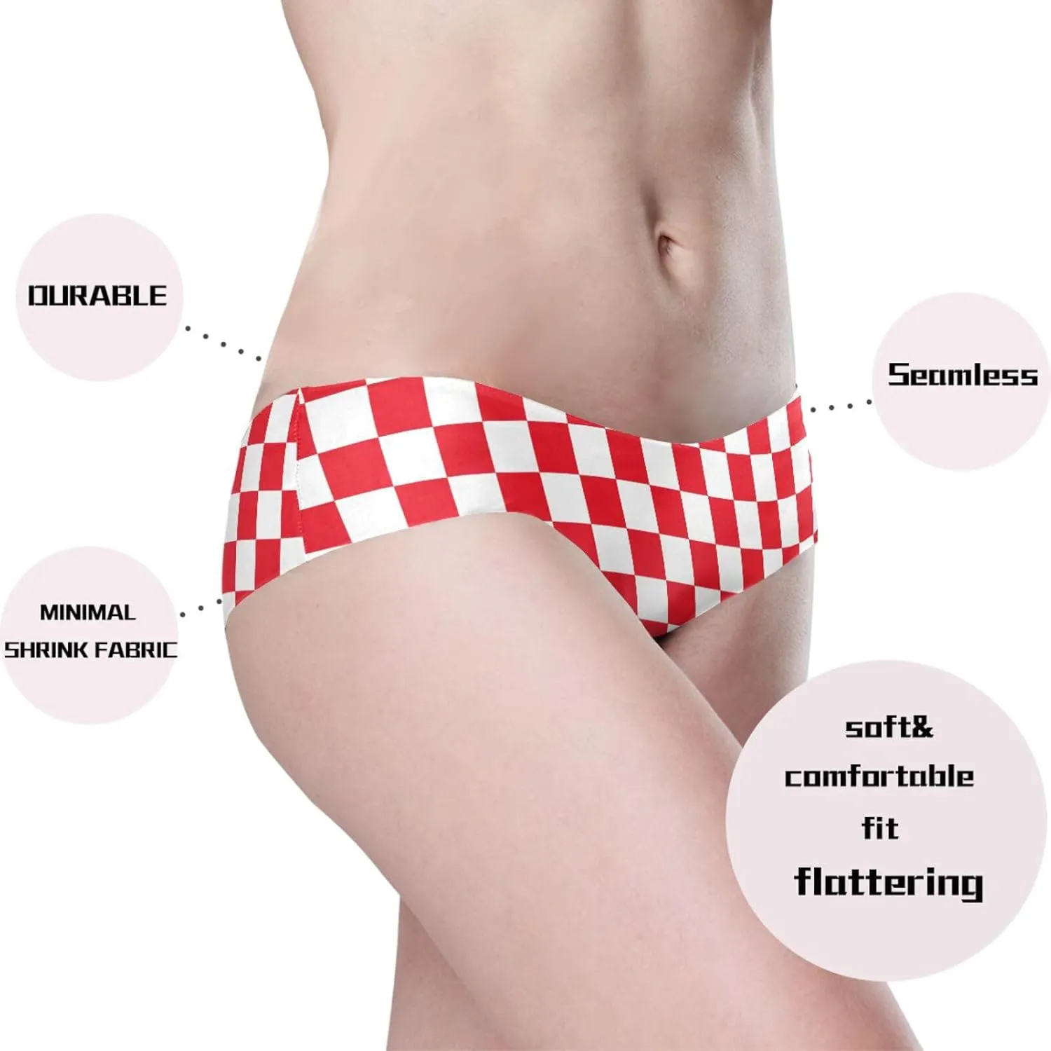 Womens Underwear Bikini Panties Breathable Hipster Briefs Panty