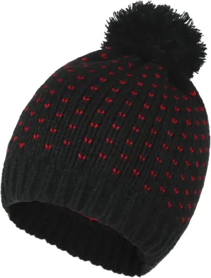 Womens Winter Knitted Hat Pompom Beanie Hats Warm kull Cap for Fall Cold Weather