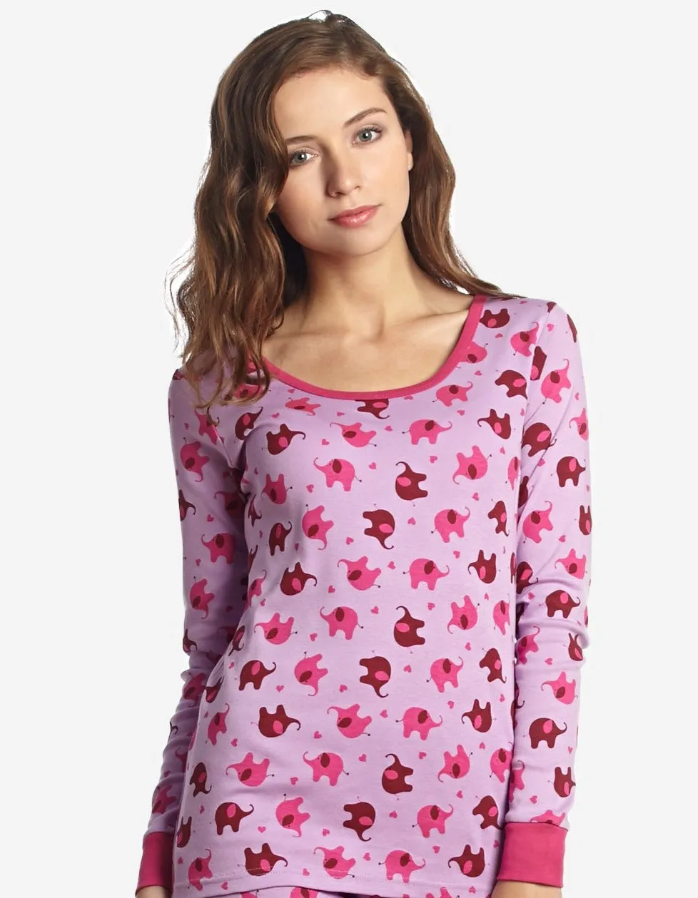 Women's Zoo Animals Cotton Pajamas