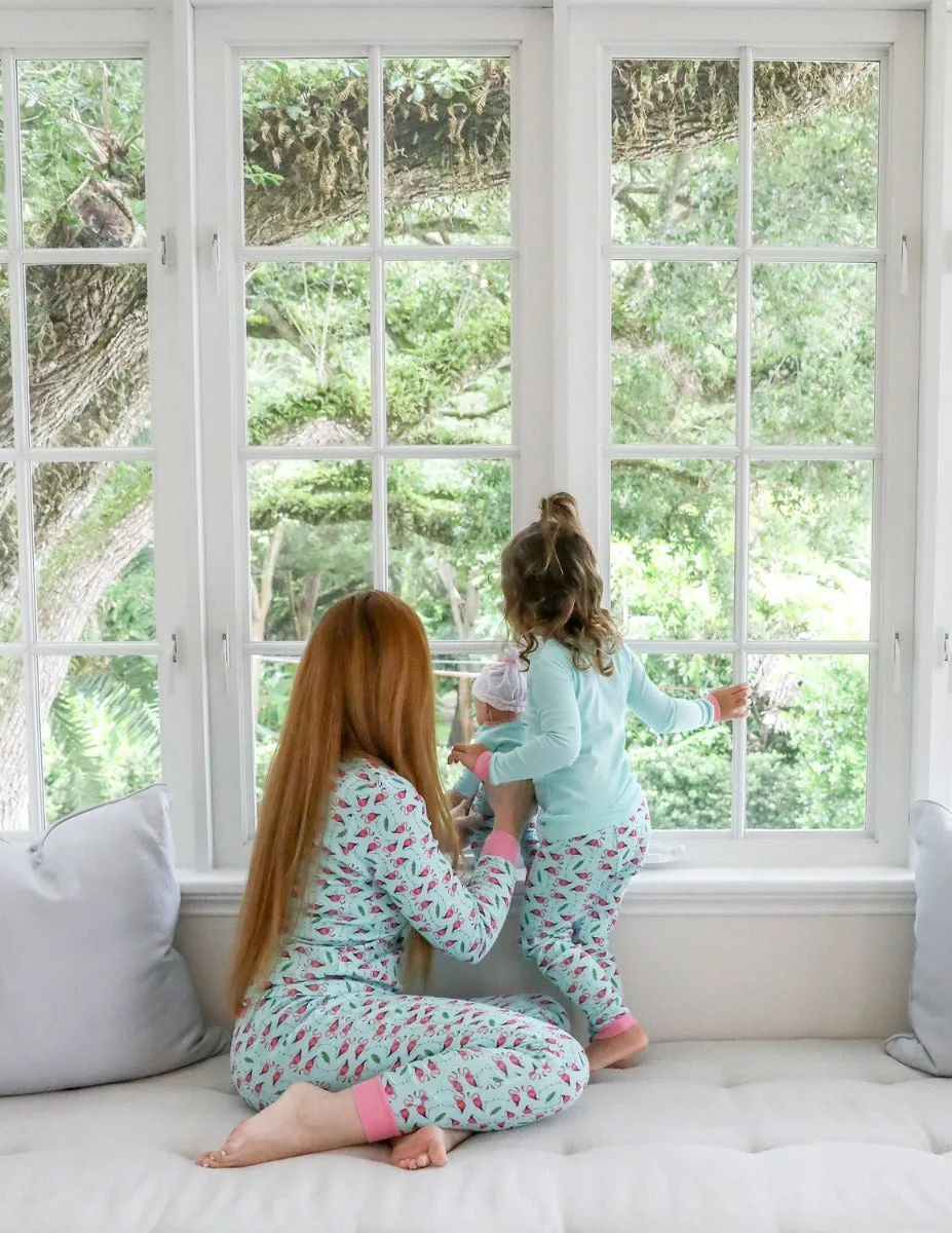 Women's Zoo Animals Cotton Pajamas
