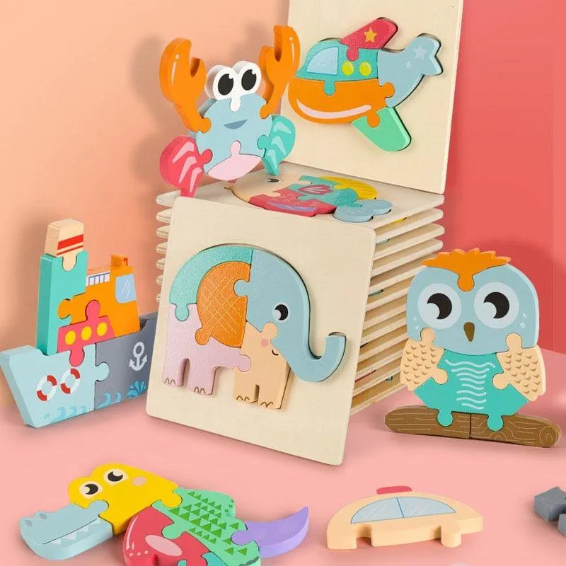 WOODEN 3D PUZZLE