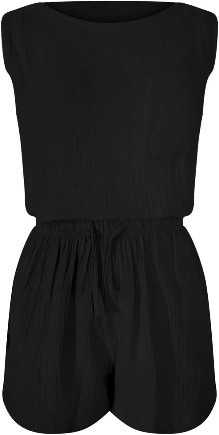 WYTong 2 Piece Outfits for Women Matching Cap Sleeve Tops and Elastic Waisted Shorts Lounge Sets for Summer Loungewear
