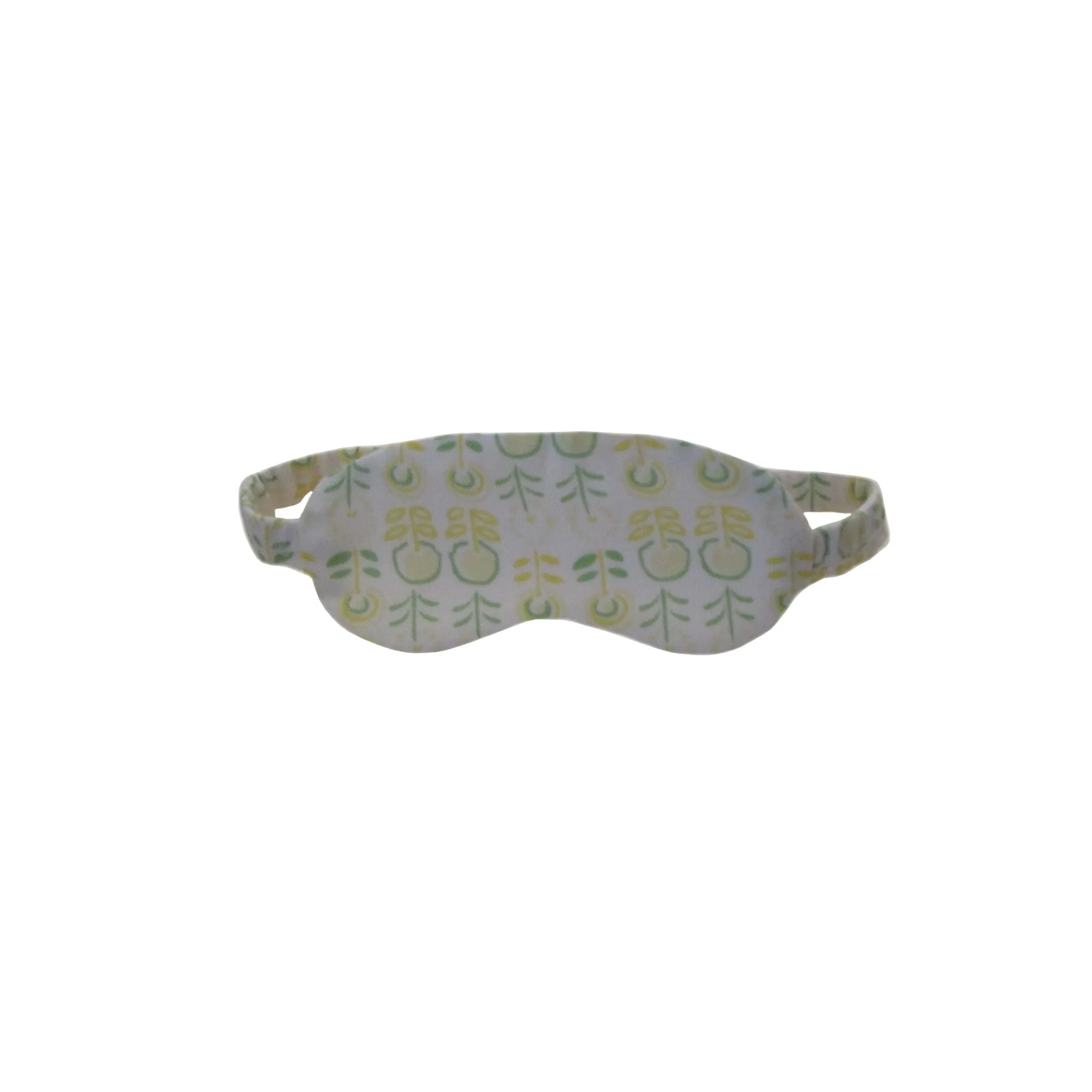 Yellow Floral Doll Sleep Mask for 18-inch dolls