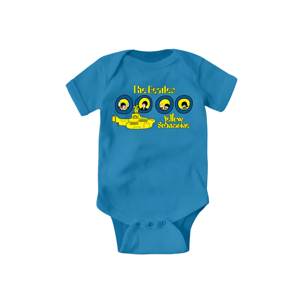 Yellow Submarine Portholes Onesie