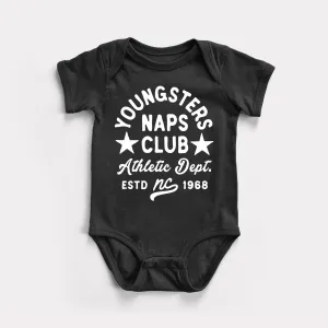 Youngsters Naps Club Baby Bodysuit