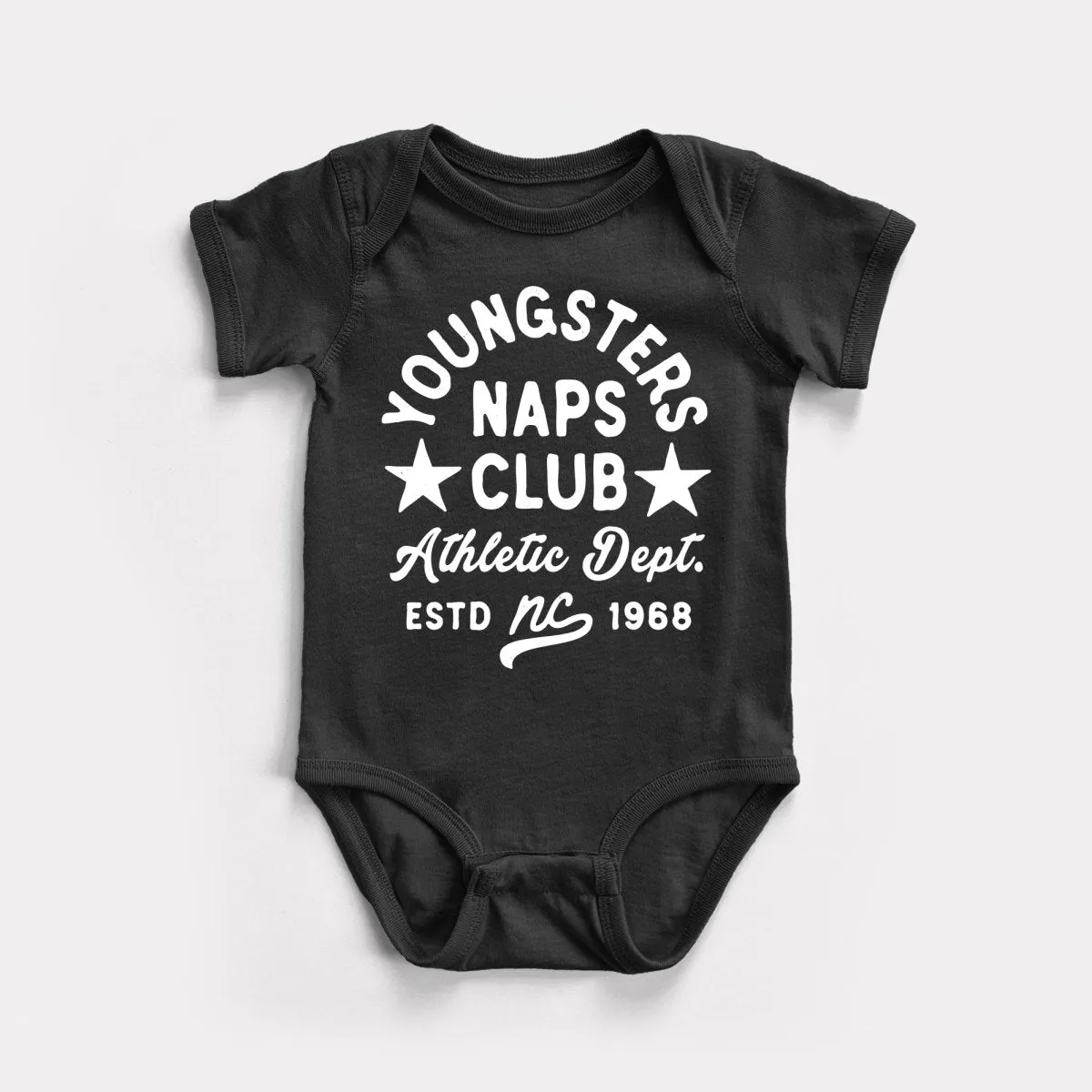 Youngsters Naps Club Baby Bodysuit