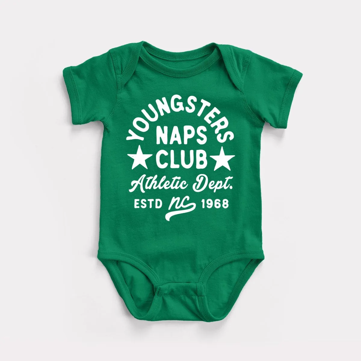 Youngsters Naps Club Baby Bodysuit