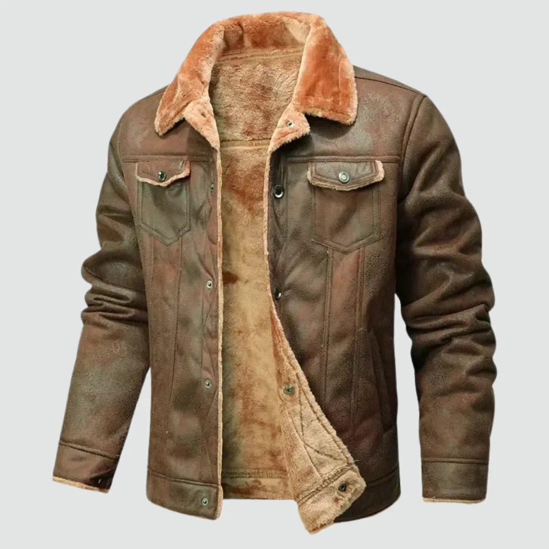 Zake - Winter Suede Coat