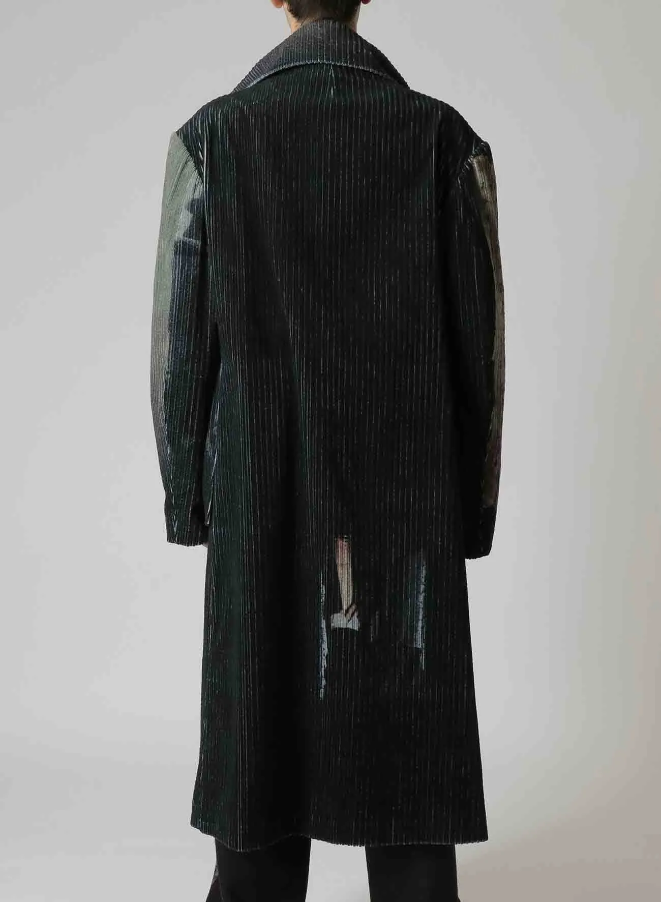 Zdzislaw Beksinski / Original Women Print Covered Long Jacket