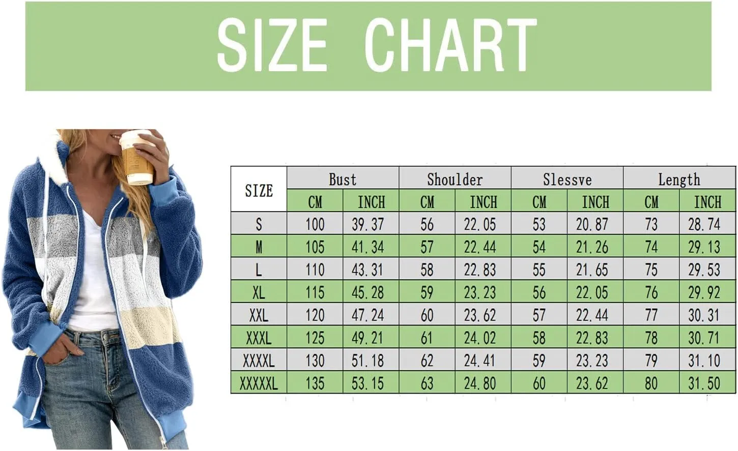 Zip Up Jacket Winter Loose Solid Color Artificial Wool Zipper Drawstring Long-Sleeved Hoodie Sweater Women'S Fall
