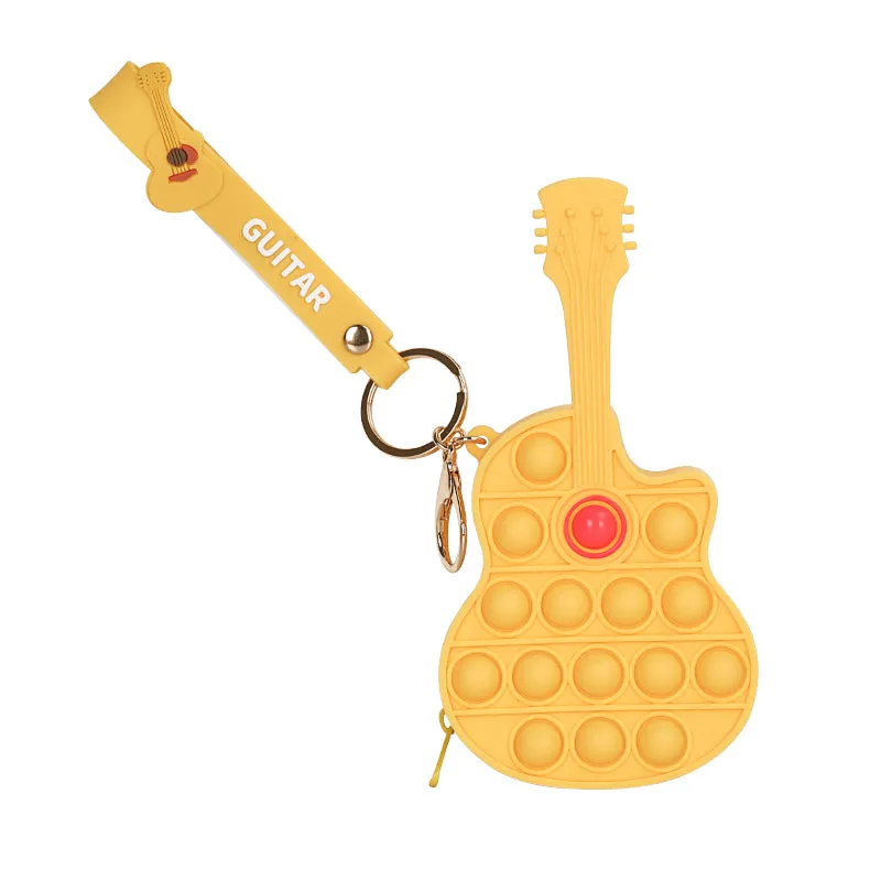 Zippered Pouch with Fidget Bubble Poppers and Bristles